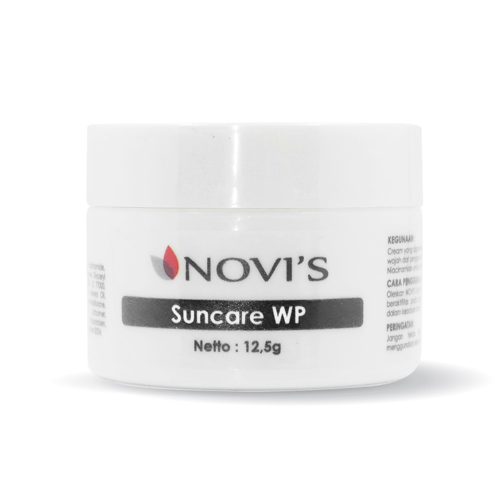 NOVI'S Skincare Krim Siang Sunblock Harian Suncare WP Pencerah by dr. Novi Arlisma