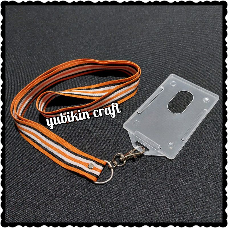 

1 Piece Tali ID Card Lanyard Lebar 2cm Panjang 80cm Warna Pelangi