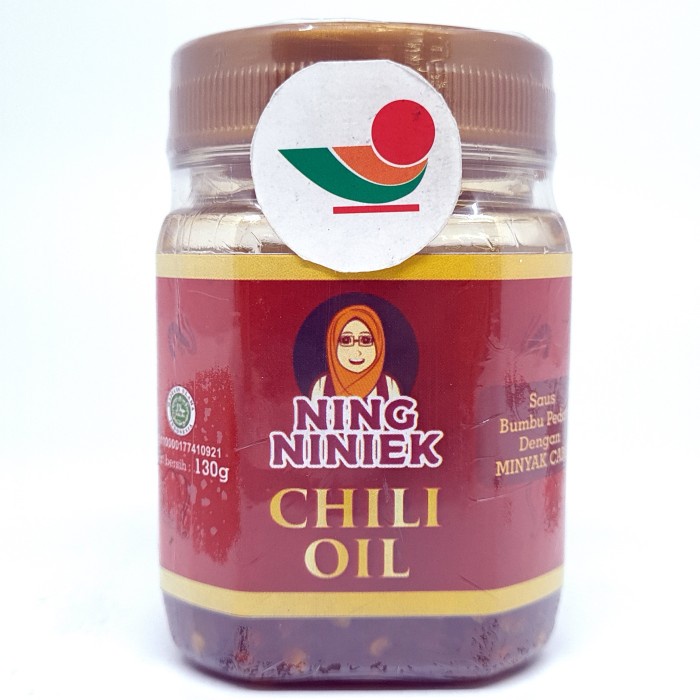 

NING NINIEK CHILI OIL 130gr | SAMBAL SAUS BUMBU PEDAS DENGAN MINYAK