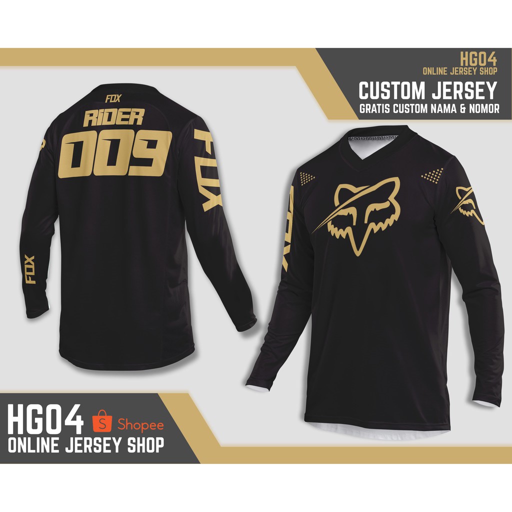 custom fox jersey