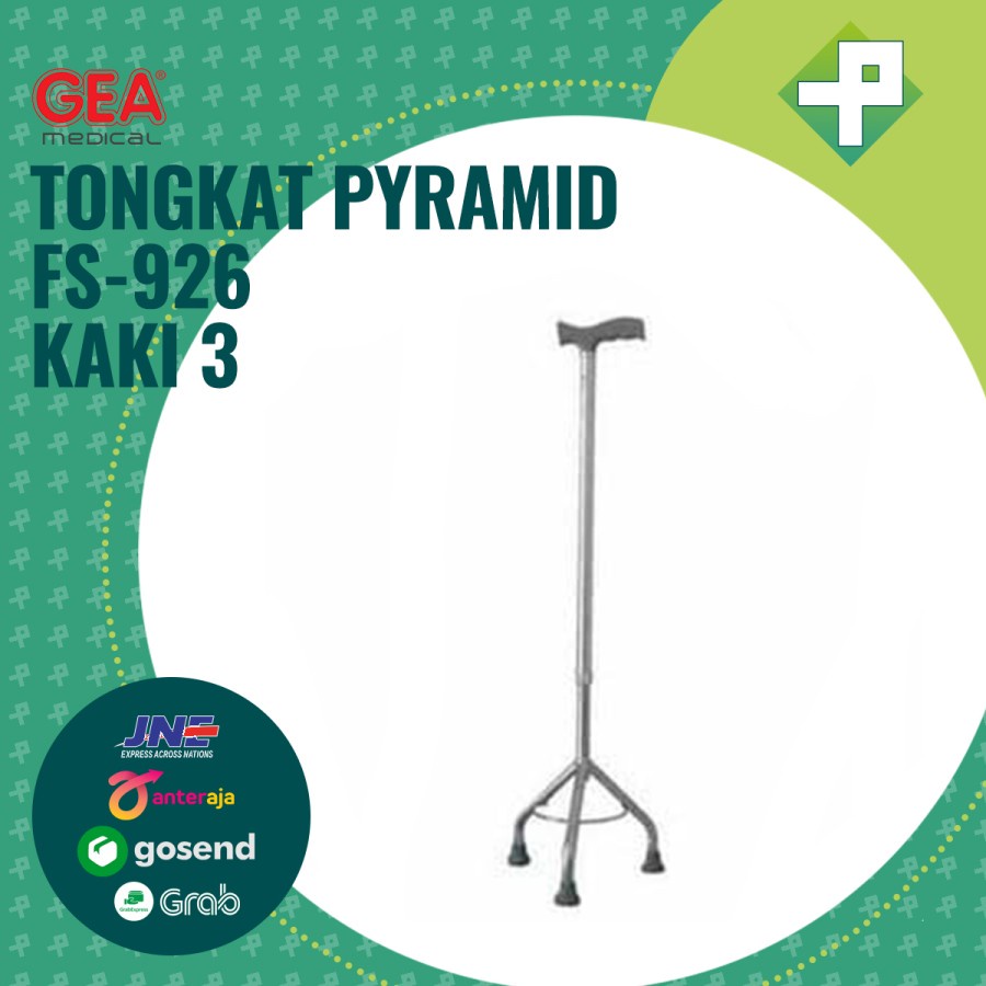 Tongkat Kaki 3 GEA FS 926 / Tongkat Penunjang Jalan GEA