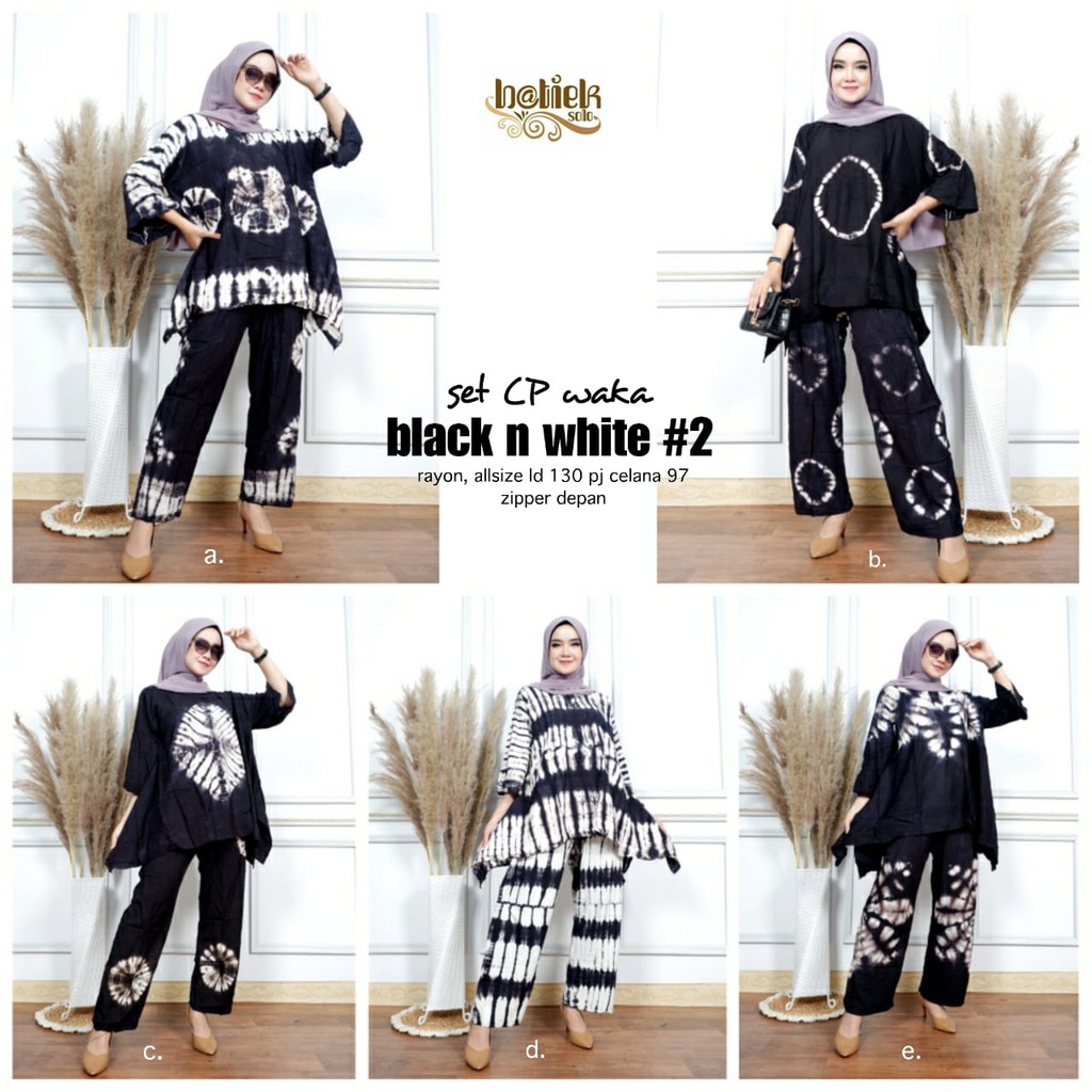 Set c0 waka black and white #2