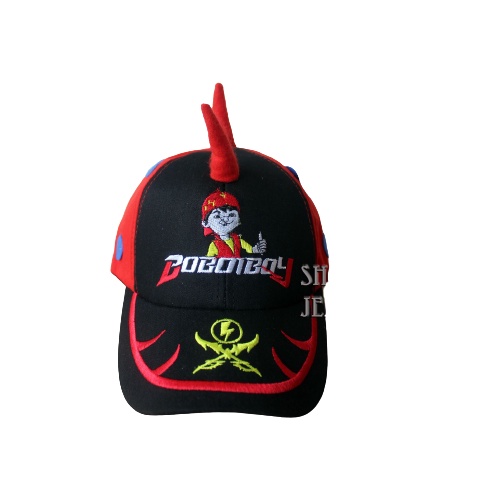 Topi boboiboy anak Anak Laki Laki perempuan Boboy Boboboi Boboboy Boboi Boboyboy Umur 3-8 Tahun Murah Banget