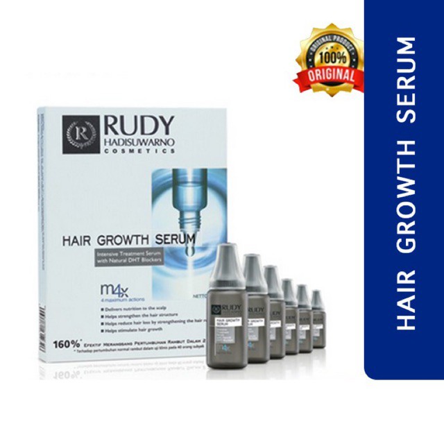 Rudy Hadisuwarno Hair growth serum