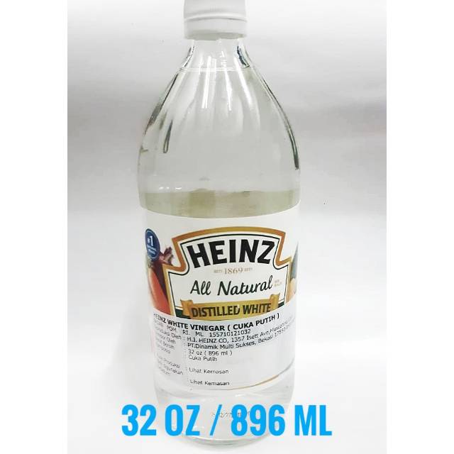 Heinz White Vinegar 32oz / 896 ml.