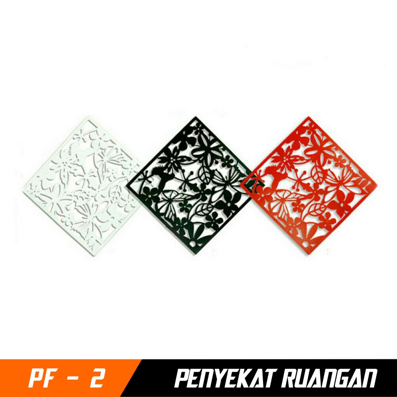 Penyekat Ruangan Vintage Dekorasi Rumah Sekat Ruang Penyekat Ruangan PVC Size 40x40 cm Partisi Ruangan-Homeliving