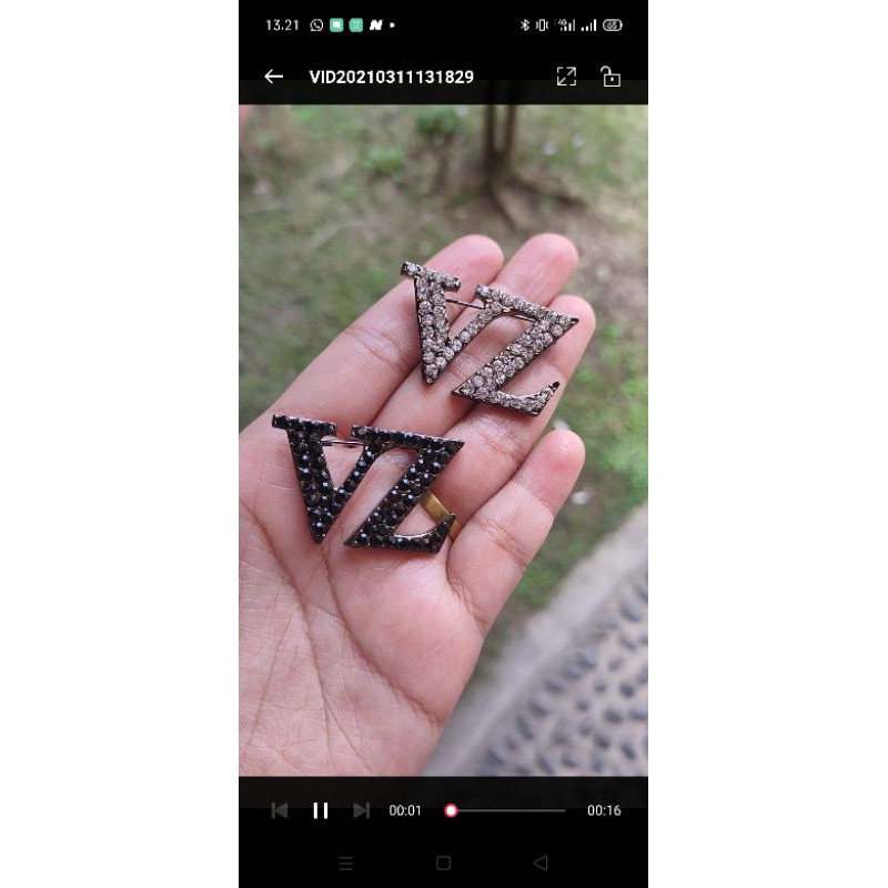 Bros VZ ala ala Brooch Vivi Zubedi ala ala, Bros Vivi zubedi-6