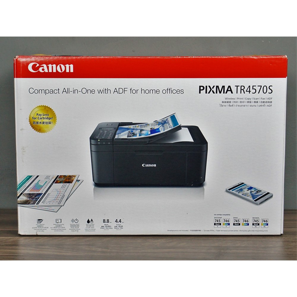 Printer Canon Tr4570s Print Scan Copy Wifi Dan Fax Shopee Indonesia