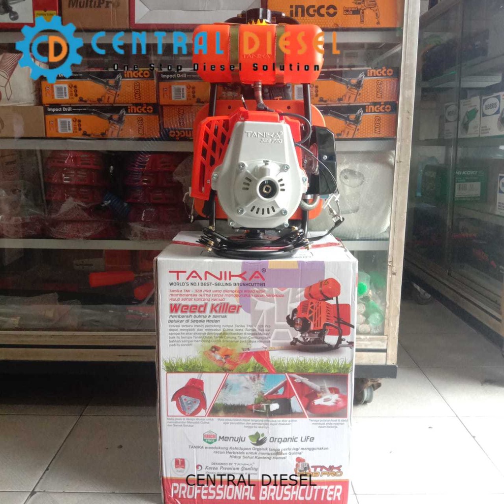 Brushcutter/ Mesin potong Babat rumput Tanika TNK-328 PRO