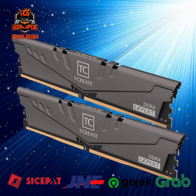 TEAM T-CREATE EXPERT DDR4 16GB Kit (8GBX2) 3200MHz NAMPOL GAN