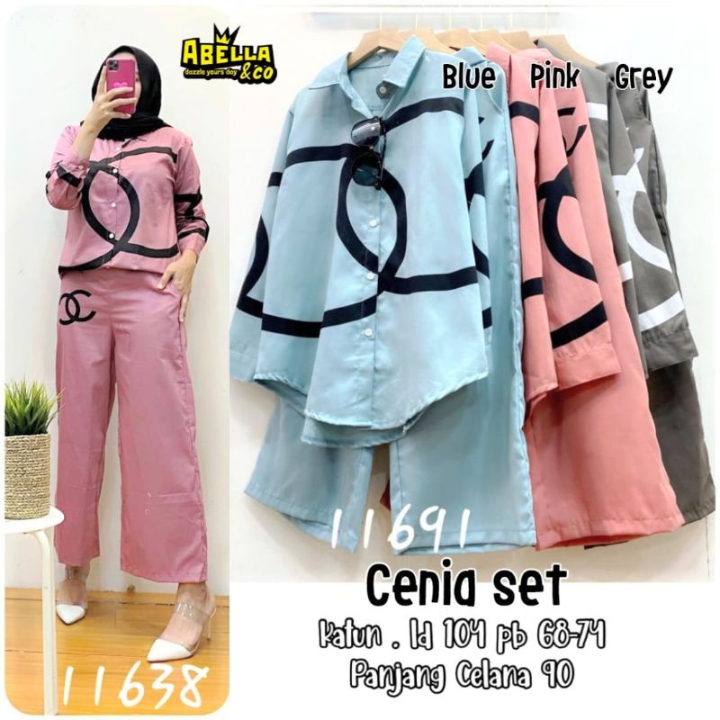 CENIA SET ORIGINAL PRODUK BY ABELLA