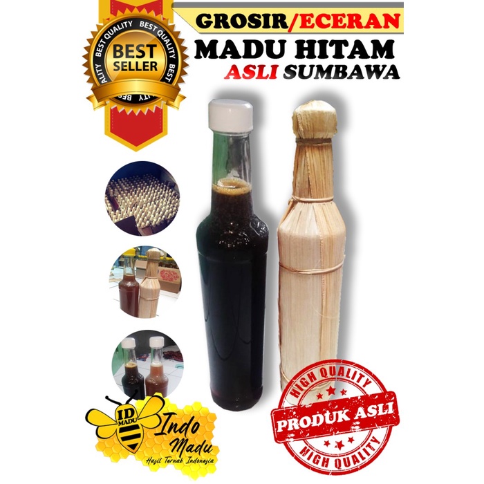

(BISA COD) MADU HITAM SUMBAWA ORIGINAL 100% (PETERNAKAN)