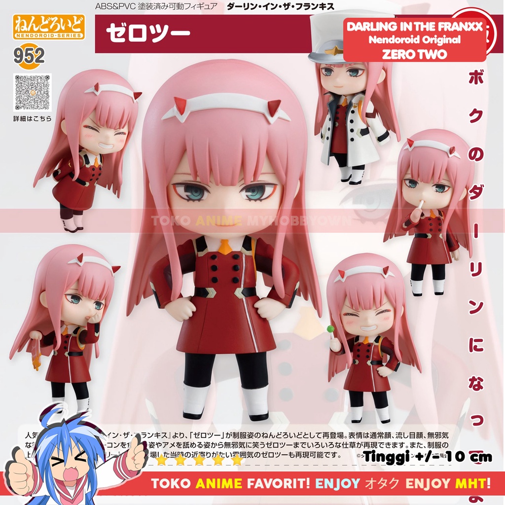 Original Darling In The Franxxx Nendoroid 952 - Zero Two Figure Anime