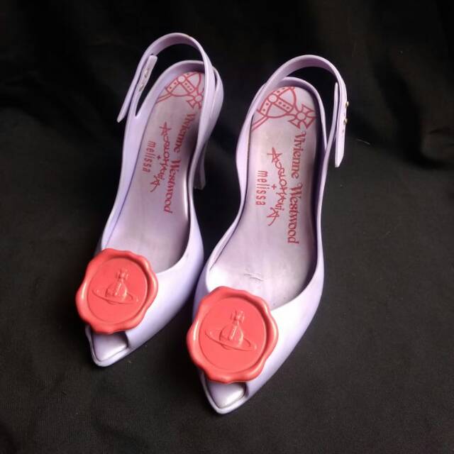Melissa x Vivianne Westwood Heels Purple Original