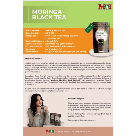

Moringa Black tea