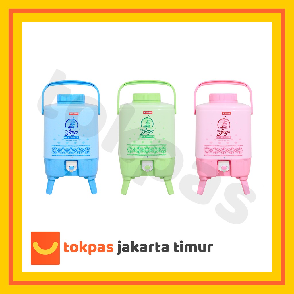 Dispenser Minuman MultifungsiTempat Air Minum Riviera Drink Jar 10 Liter Lion Star D 16 Termos Air D