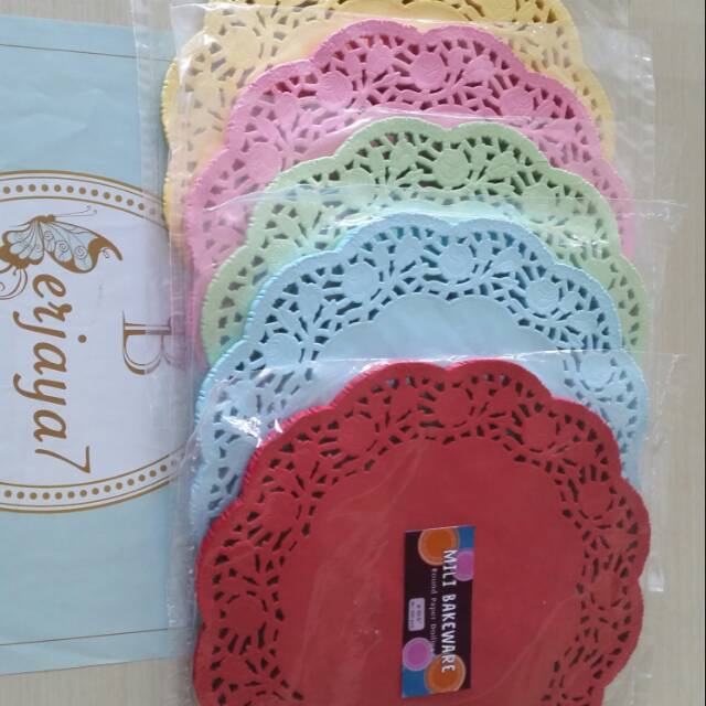 

Doilies paper warna 5,5
