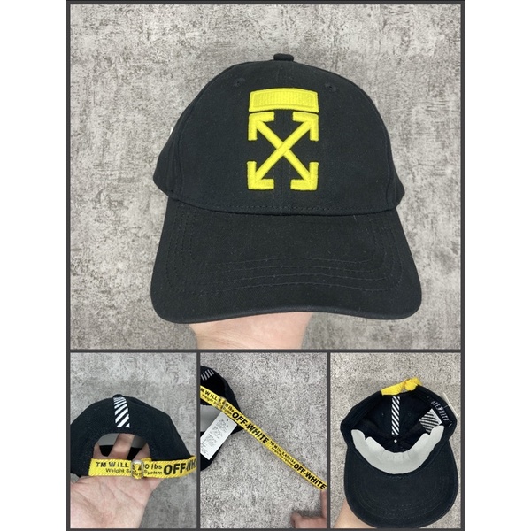 OFF-WHITE BASEBALL CAP / TOPI OFFWHITE MIRROR 1:1 PERFECT COPY OFF WHITE