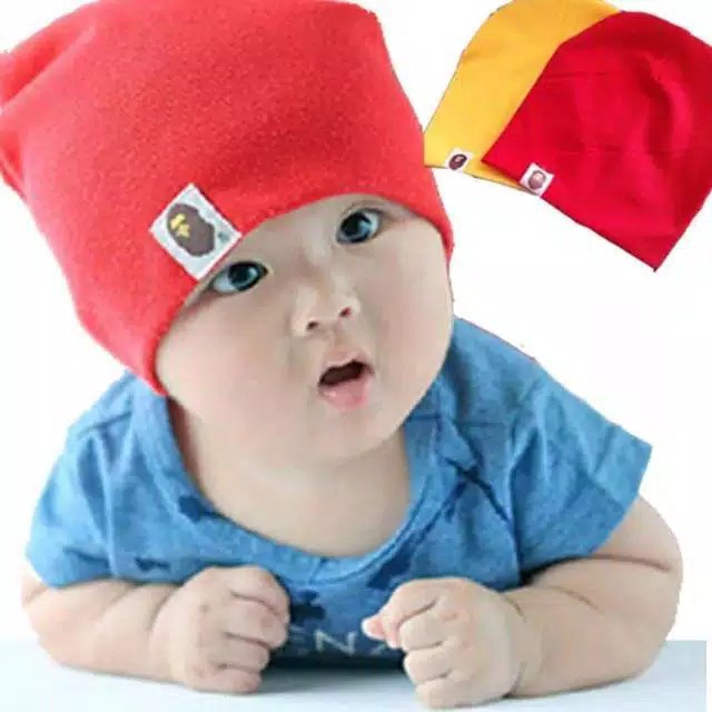 TOPI KUPLUK BAYI / TOPI ANAK LUCU