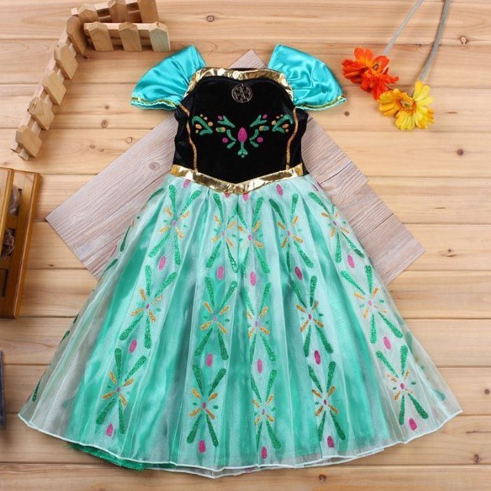 [Brandedbaby] B2W2 DRESS PRINCESS ANAK IMPORT / KOSTUM PRINCESS ANAK PEREMPUAN / BAJU ULANG TAHUN KOSTUM FROZEN