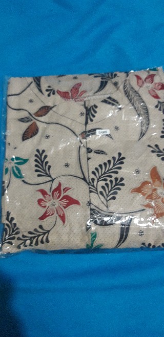 Ms Gamis Batik Sriwedari Maxi Modern Jumbo Bumil Busui Katun Sogan All Size