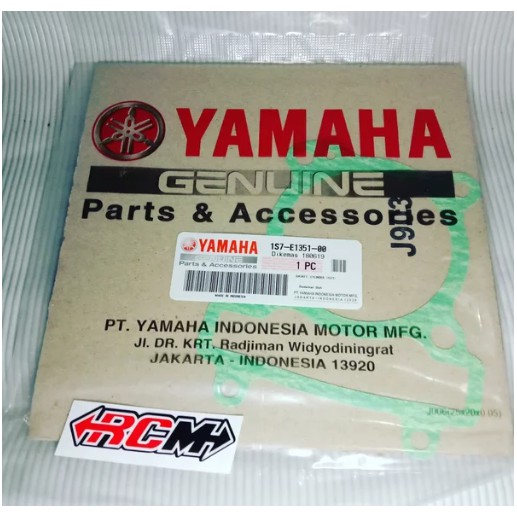 PAKING GASKET PERPAK CYLINDER BLOK BAWAH KERTAS JUPITER MX VIXION OVI NVL NVA ORI YGP 1S7-E1351-00