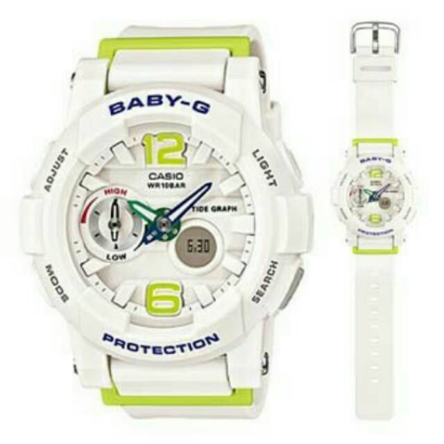 Jam Tangan Casio Baby-G Original Wanita BGA-180-7B2