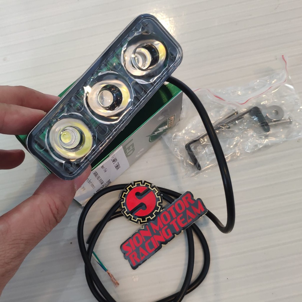 Lampu Tembak Strobo 3T LED Putih Model E03