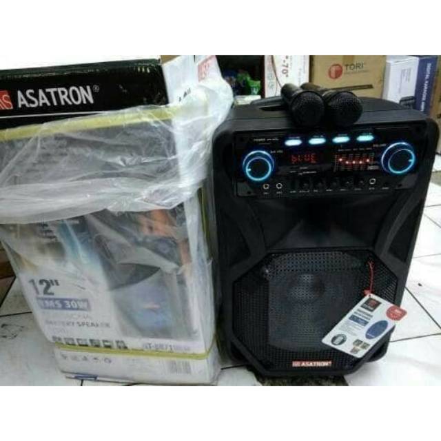 Speaker portable wireless ASATRON HT-8871 UKM(12 in)