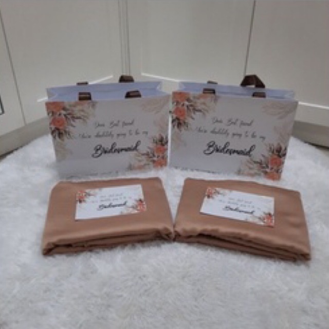 PAKET PAPERBAG SERAGAM BRIDESMAID SERAGAM KELUARGA SIRAMAN NIKAHAN SERAGAM PENGAJIAN