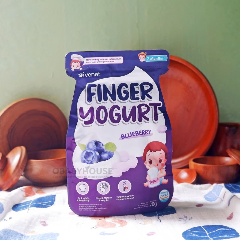 Ivenet Finger Yogurt-Blueberry