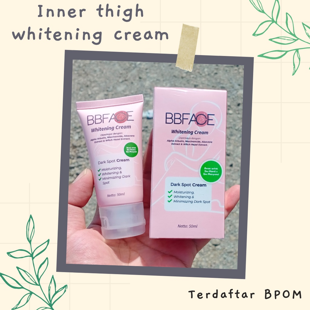 BBFACE INNER THIGH WHITENING CREAM
