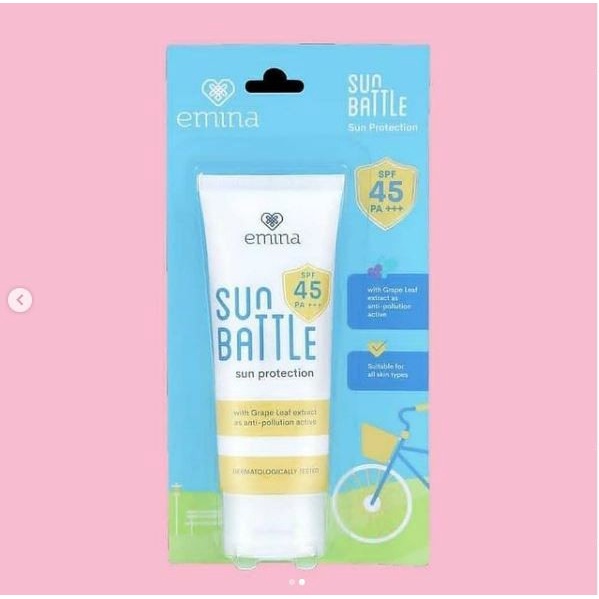 EMINA SUN BATTLE SUN PROTECTION SPF 45 PA +++ 30ML