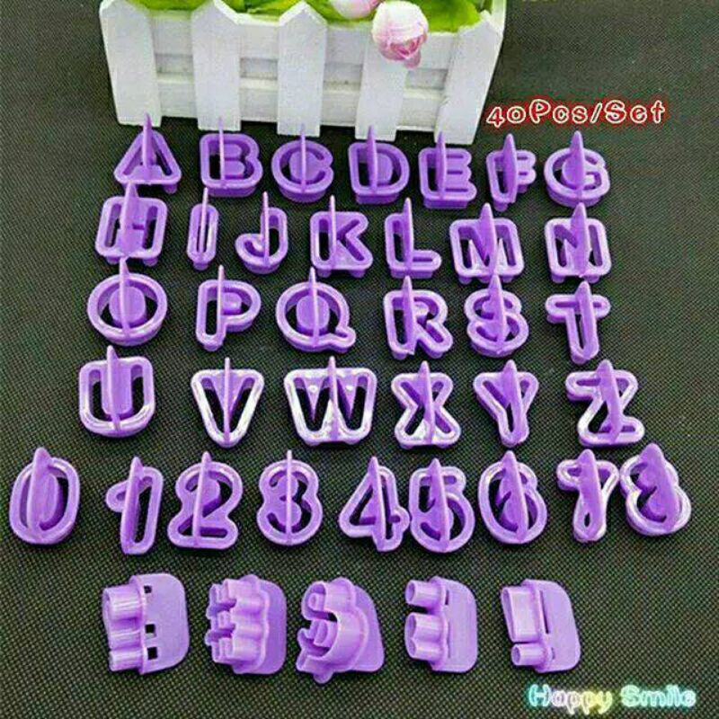 cetakan fondant huruf&angka