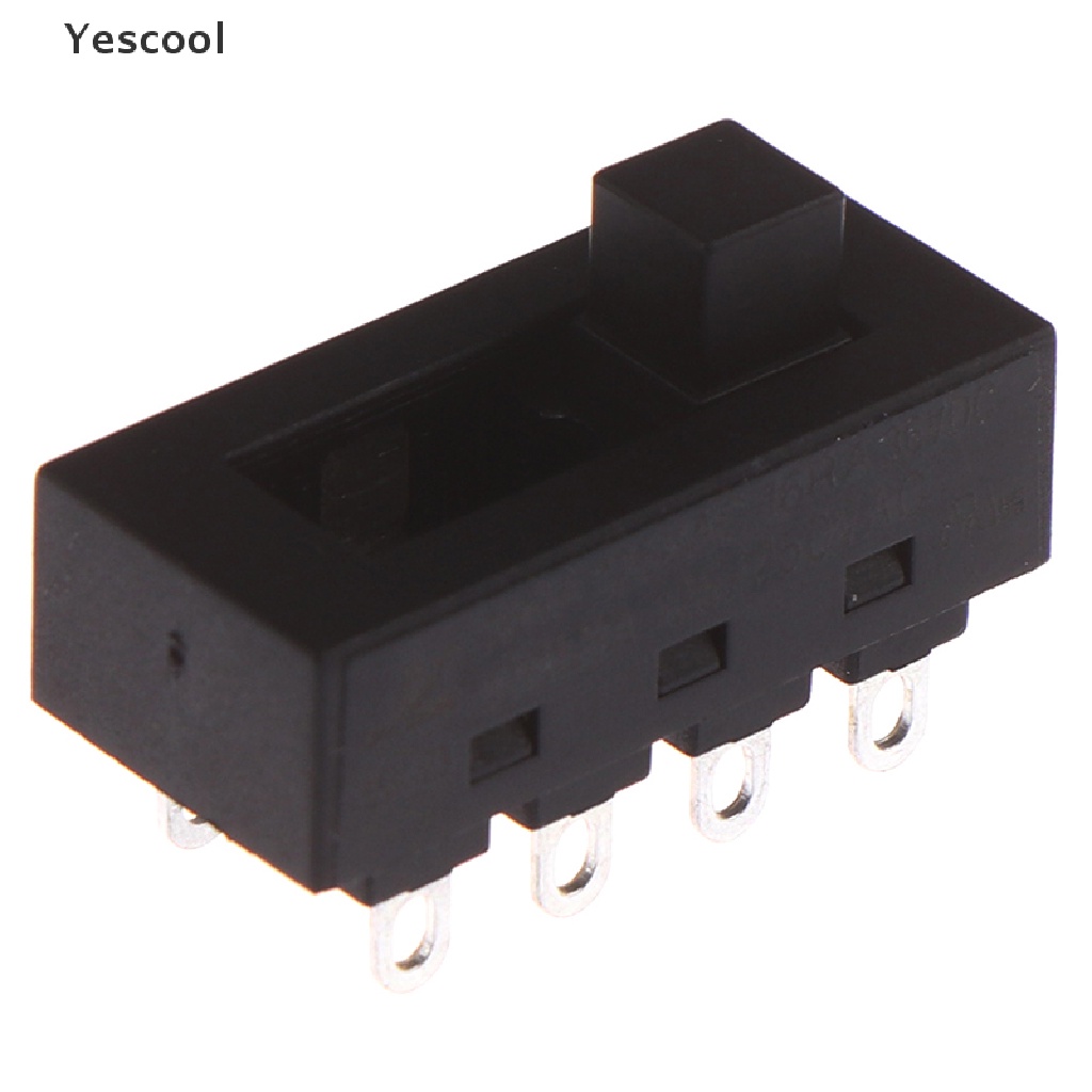 Yescool 2pcs 12A 250V 3 Position 8 Pin Toggle Slide Switch LQ-103H Hair Dryer Switch .