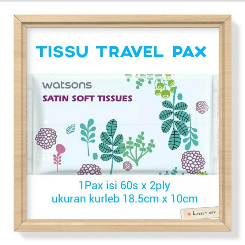 TISSU / TISU / TISSUE TRAVEL PAX