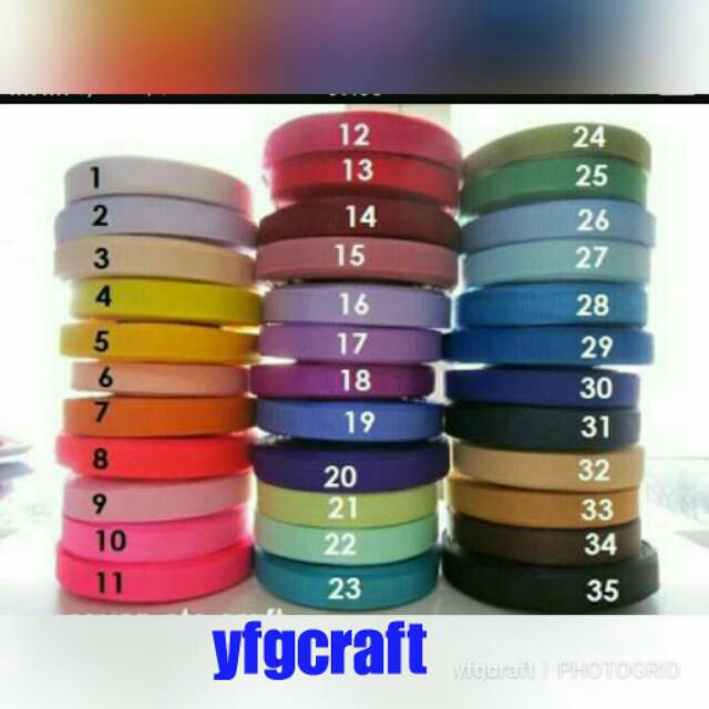 Pita grosgrain 1.25cm