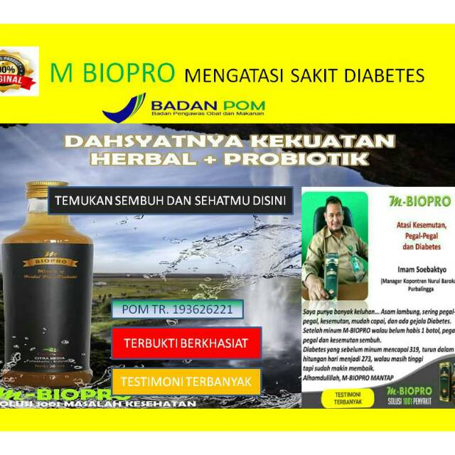 M BIOPRO MANJUR | Obat Diabetes Dari Tumbuhan | Obat Ereksi Diabetes | Obat Efek Diabetes | MBIOPRO