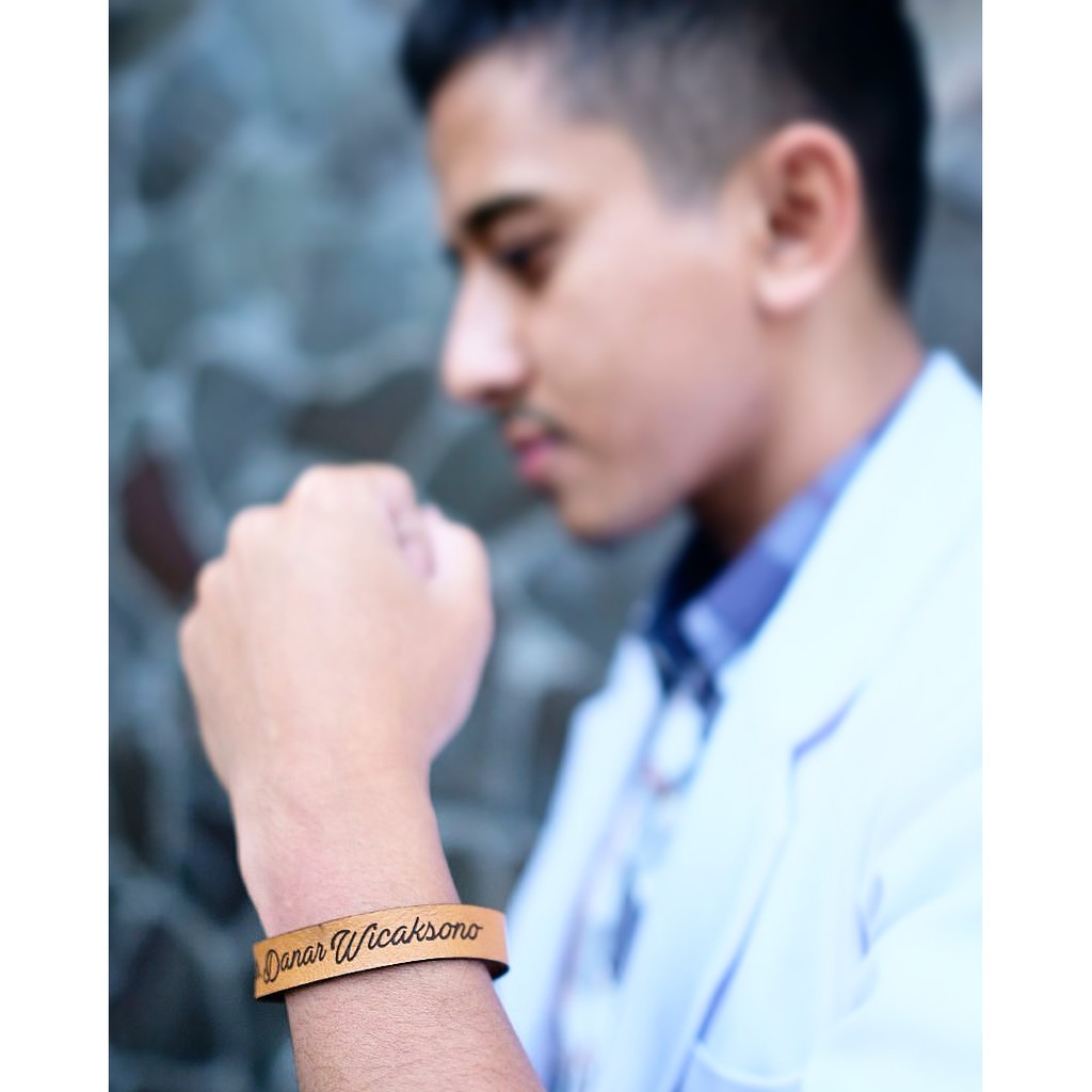 GELANG KULIT (FREE UKIR NAMA)