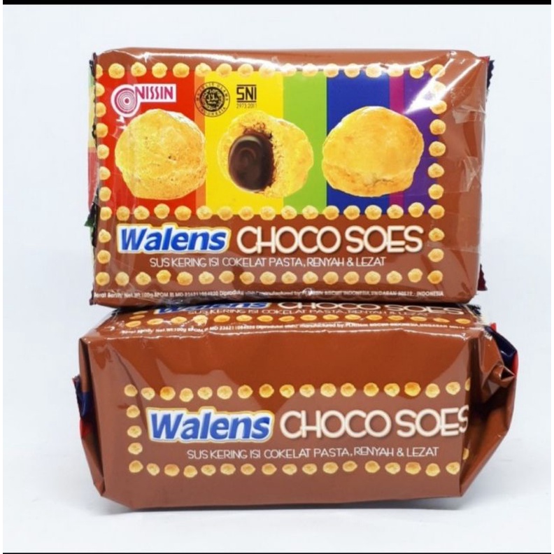 

NISSIN WALENS CHOCO SOES 100 GRAM