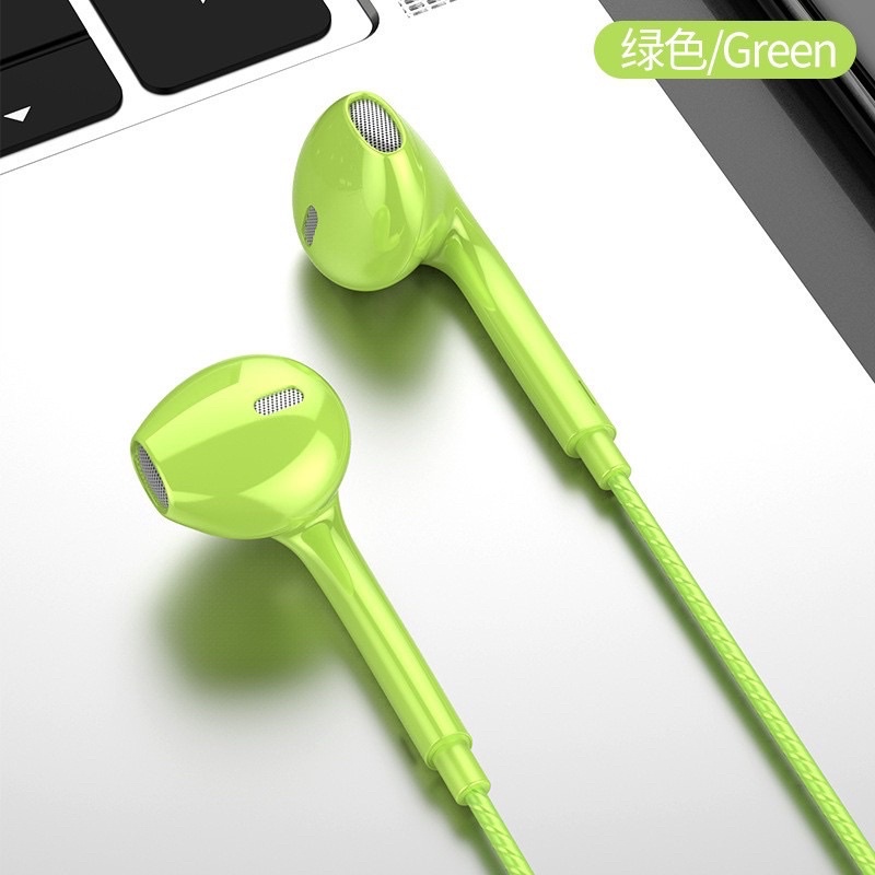 Headset Macaron Jack 3.5mm support semua heandphone