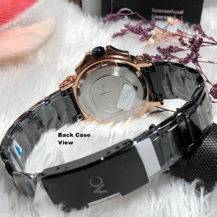 ORIGINAL Jam Tangan Wanita Alexandre Christie Collection AC 9205 / AC9205 / 9205 Stainless