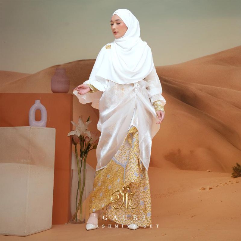 MAGDARA - GAURI - SET KHIMAR - SET PASHMINA - DRESS - KHIMAR - PASHMINA