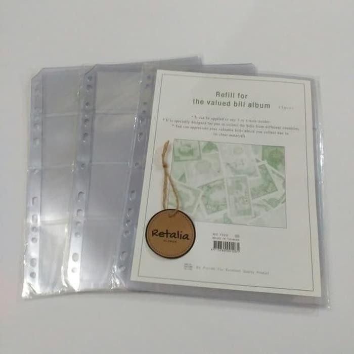 

Refill Album Uang Kertas 4 Baris sparepart murah parts