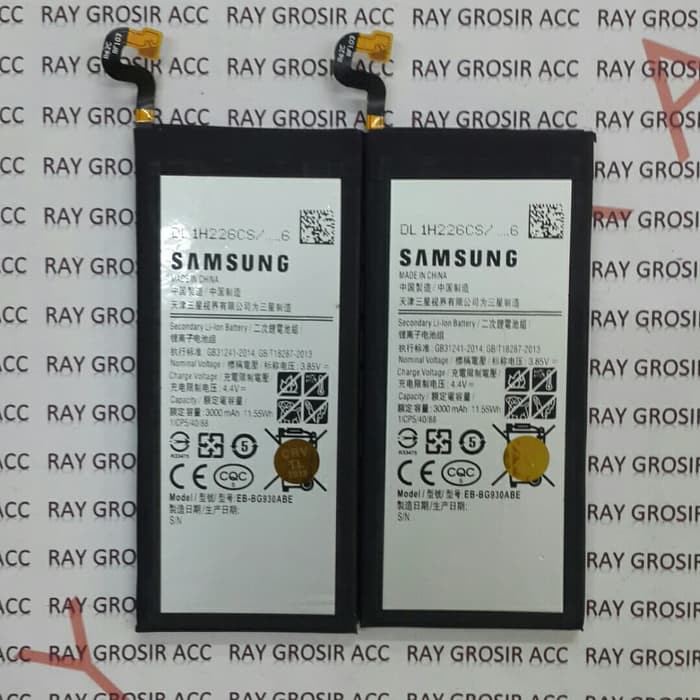 Baterai Original Samsung Galaxy S7 Flat G930 , BG930ABE , EB-BG930ABE