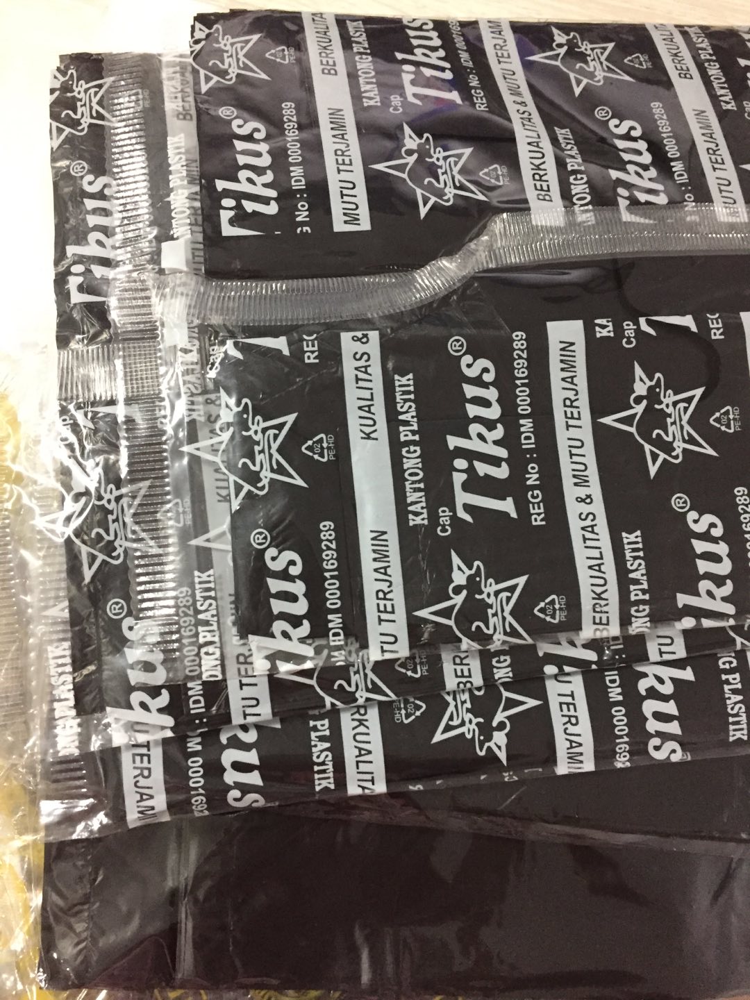 Kresek Anggrek Jumbo Tebal Uk. 50x75 Cm Putih / Kresek Anggrek Jumbo Tebal / Kresek Layangan