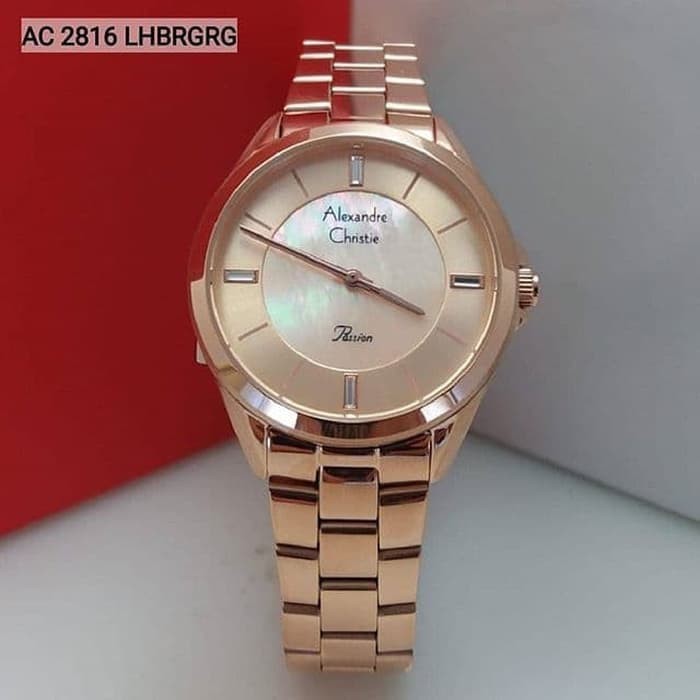 ORIGINAL Jam Tangan Wanita Alexandre Christie AC 2816 / AC2816 Garansi 1 Tahun Resmi