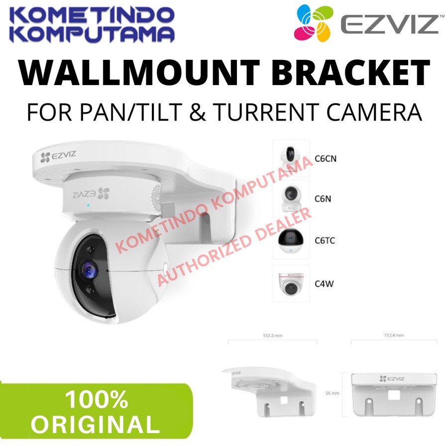 EZVIZ Wallmount Bracket for C6CN C6N C6TC C4W 100% ORIGINAL BRAKET