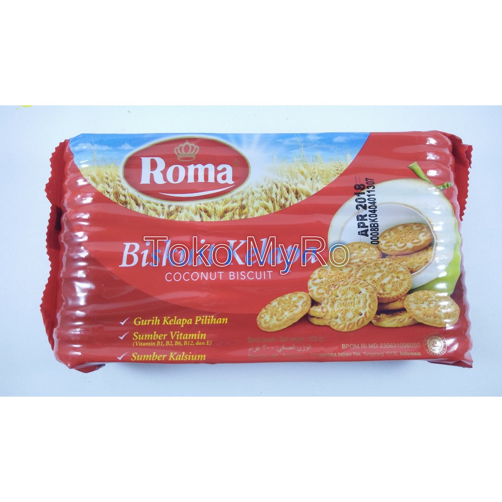 

Roma Biskuit Kelapa 300 Gr