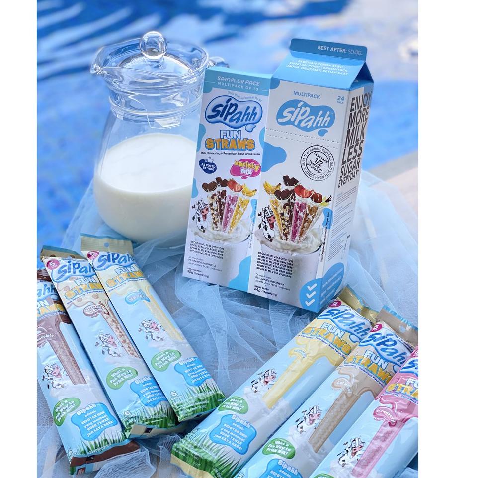 

♣ Sipahh Fun Straw Pack 5's (Chocolate)